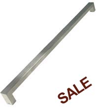 Satin Stainless Steel 48 Inch Rectangular Pull
